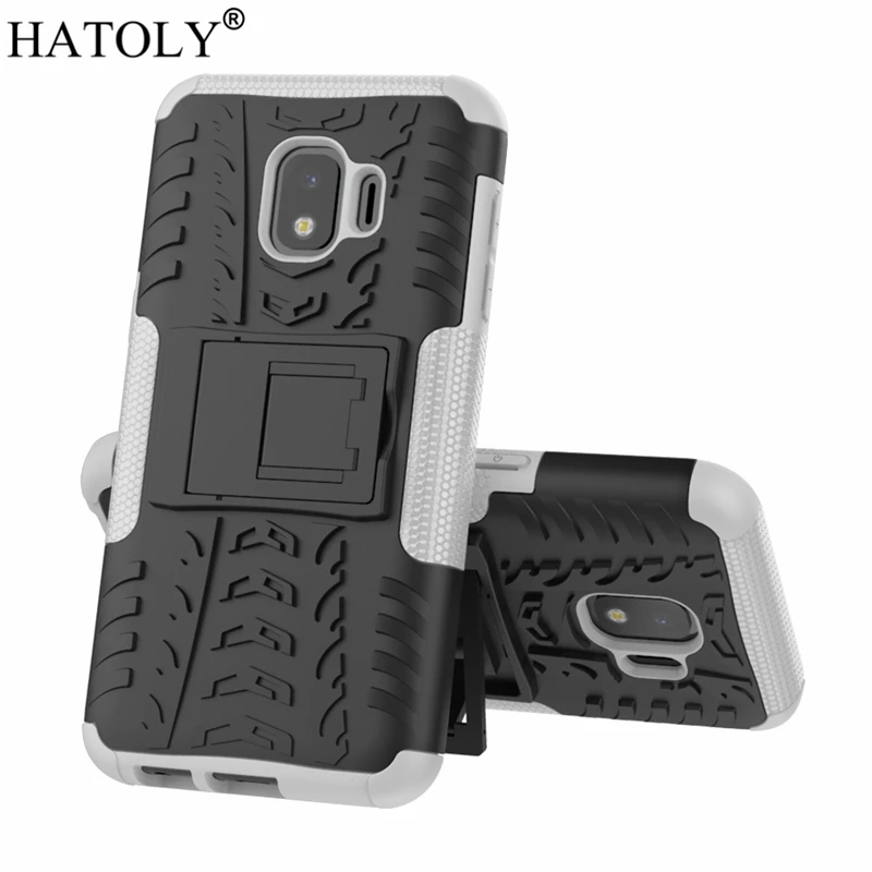 HATOLY чехол для Samsung Galaxy J2 Core J250F/DS армированный силиконовый Жесткий Пластиковый
