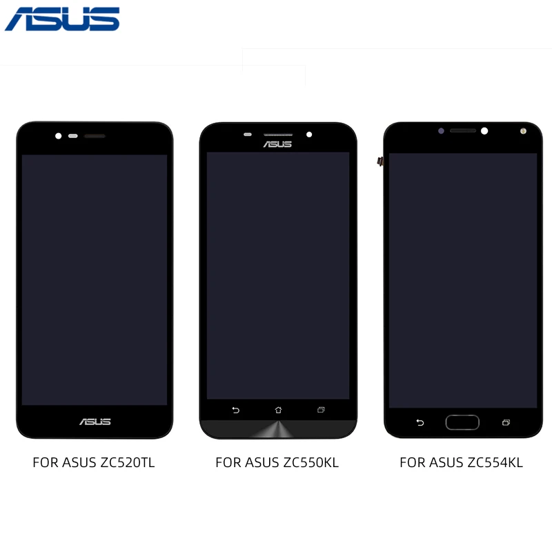 ASUS Zenfone ZC520TL ZC550KL ZC554KL ЖК-дисплей сенсорный экран дигитайзер с рамкой панель в сборе