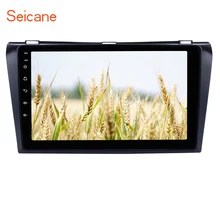 Seicane 9″ Android 6.0/7.1 2Din GPS Navigation Car Radio Tochscreen Multimedia Player For Mazda 3 2004 2005 2006 2007 2008 2009