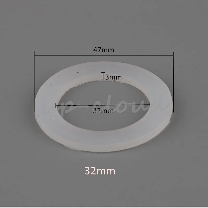 10pcs 20mm 25mm 32mm 40mm 50mm silicone gasket Sealing 1/2" 3/4" 1" male thread washers thickened O-type sealing ring