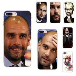 Футбольный тренер Pep Guardiola ТПУ Coque Case Capa для Xiaomi Redmi Mi Note 7 8 9 SE Pro Lite Go Play