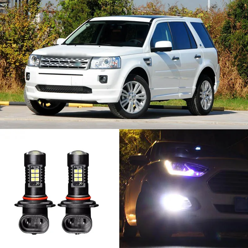 

2x Canbus H11 3030 21SMD LED DRL Daytime Running Fog Lights Bulbs Fit For Land Rover Freelander 2 2012