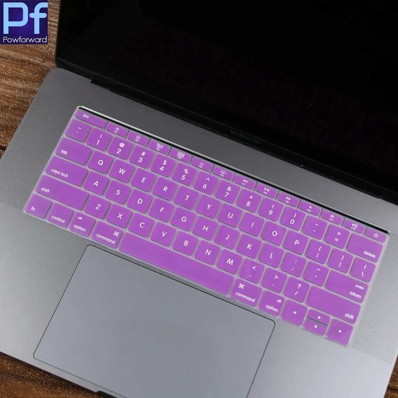 Для Macbook Pro 13 2017 2018 2019 нескользящая панель модель A1708 защитная крышка клавиатуры