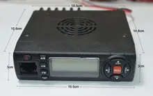 3PCS HYS Walkie Talkie 10W Scrambler VHF&UHF Car Two Way Radio Dual Band Two Way RadioTC-M10W