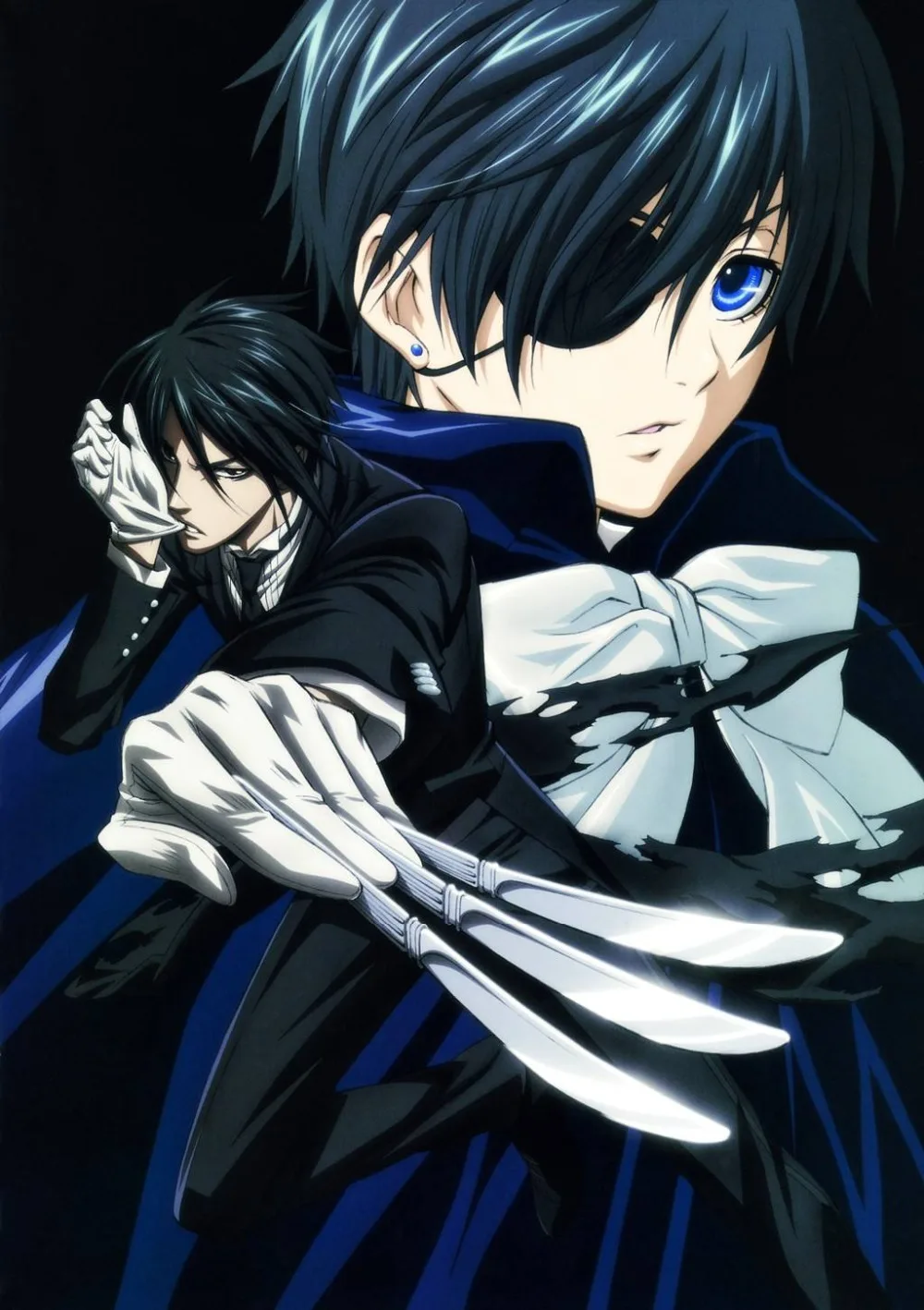 Аниме Черный дворецкий Ciel Phantomhive косплей парик Женщины Мужчины серебро серый пушистый парик с короткими волосами вечерние принадлежности на хеллоуин для косплея Новинка