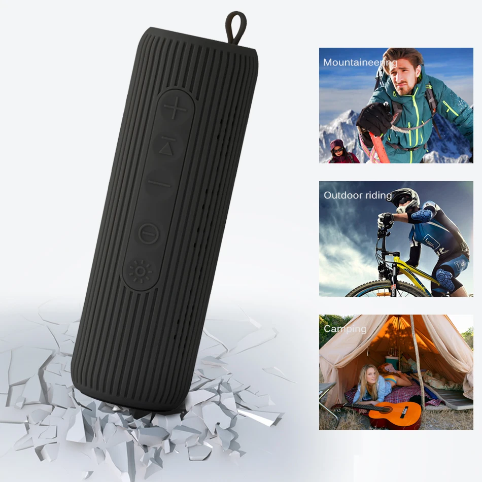 6W Wireless Bluetooth Speaker Waterproof Portable Outdoor Mini Column Bluetooth bicycle Speaker Hifi Subwoofer Bass Speaker 6W Wireless Bluetooth Speaker Waterproof Portable Outdoor Mini Column Bluetooth bicycle Speaker Hifi Subwoofer Bass Speaker