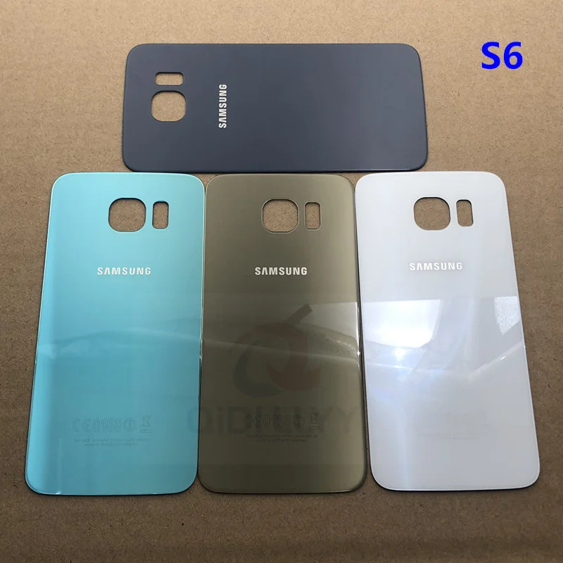 Для samsung Galaxy S6 S6 Edge S6+ S6 Edge Plus задняя крышка 3D стеклянный чехол для батареи Замена для samsung Galaxy G920F G925F G928F