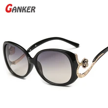 2016 New Women Sunglasses Shield Glass Bending Alloy Legs High Quality Anti-Reflective UV400 Sun Glasses Fashion Vintage Eyewear