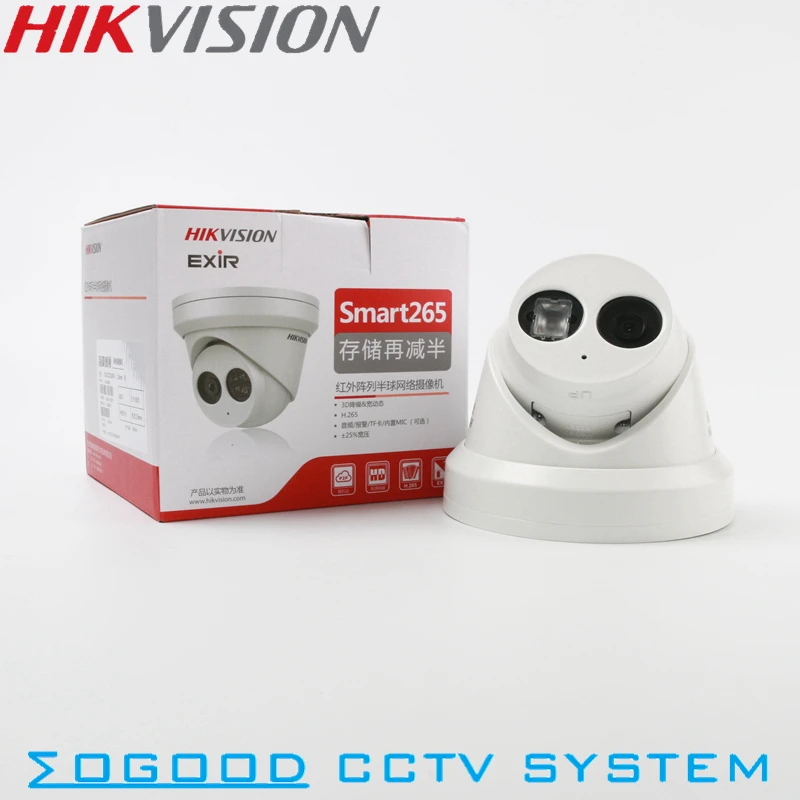 Hikvision многоязычная стандартная фотокамера 4 МП POE IP камера поддержка