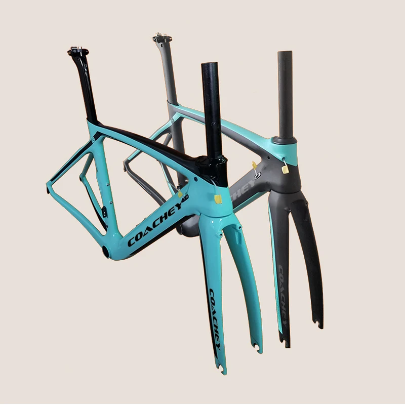 

COACHEY xr4 new model carbon road frame T1000 UD full carbon fiber road bicycle frame ,carbon frame size 47/50/53/55/57cm