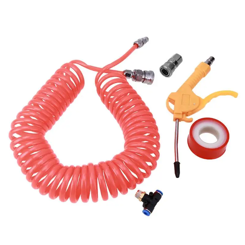 

Air Dust Blower Device Blowing Guns Accessory Plastic Dust Removing Remover Machine with 9M PE Spring Pipe Cleaning Tool