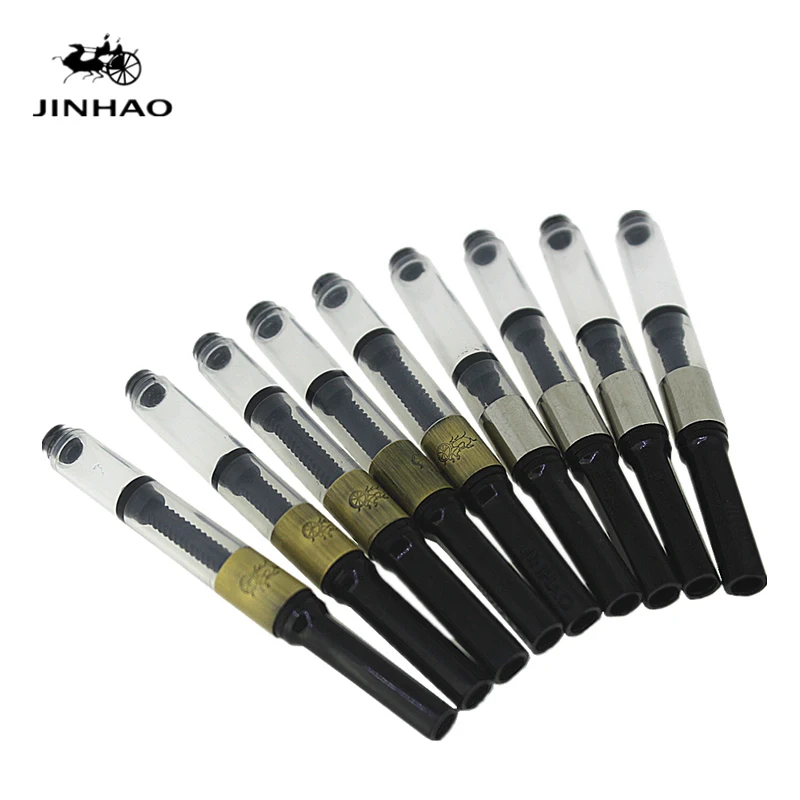 5PCS JINHAO Universal Fountain Pen Ink Converter Writing Accessoryin Pen refill from Office