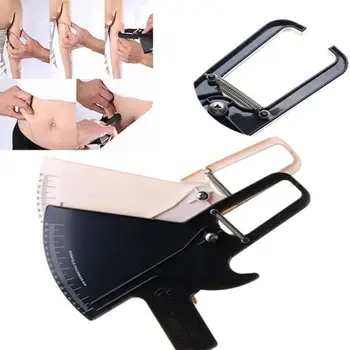 

0-80mm Body Fat Caliper Skin Analyzer Measure Charts Fitness Slim Keep Health Tester Body Fat Monitor Sebum Meters Folder