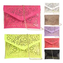 Конверт Фольга цветочный кошелек Для женщин женская сумка Для женщин s кожаная сумка вечерняя сумочка; BS010 известный дизайнер клатч-конверт Bolsa