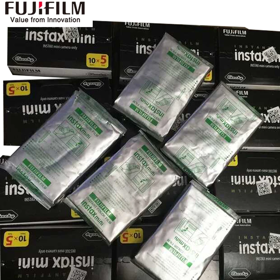 ЖК-дисплея с подсветкой Fujifilm Fuji instax mini 8 фильм 100 листов белый край 3 дюймов широкая пленка для Фотоаппарат моментальной печати mini 8 7 s 25 50 s 90 SP1 Фотобумага