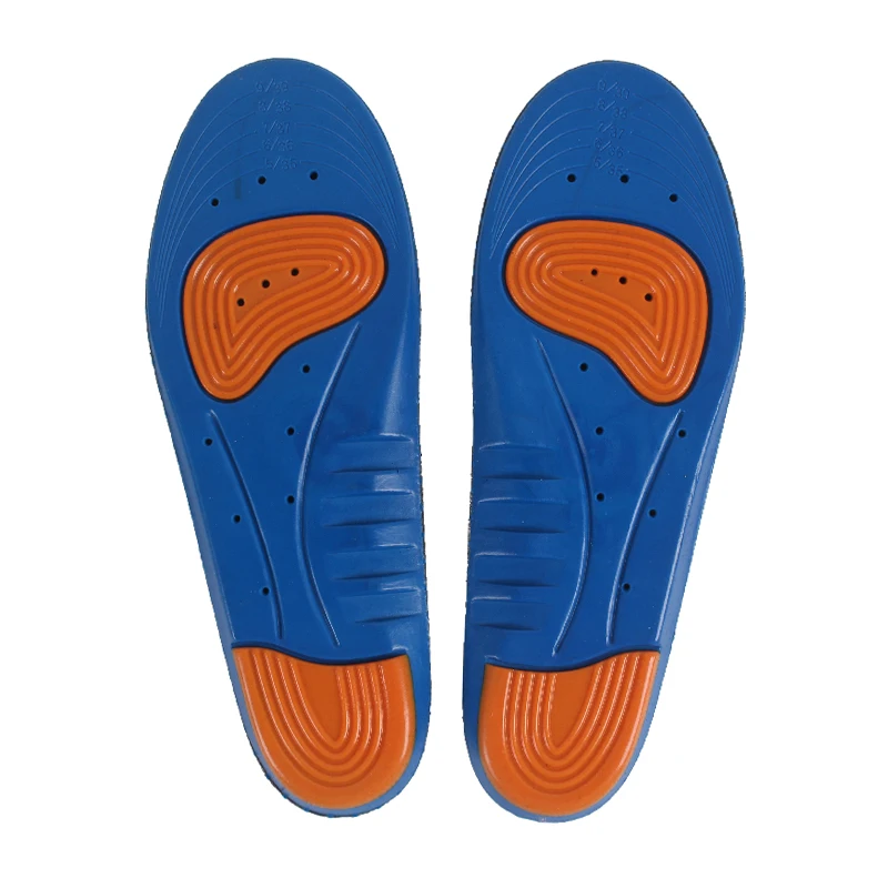 

VEAMORS Silicone Gel Insoles Unisex Shock Absorption Sport Shoes Pads Arch Support Athletic Running Breathable Insole Shoe Pads