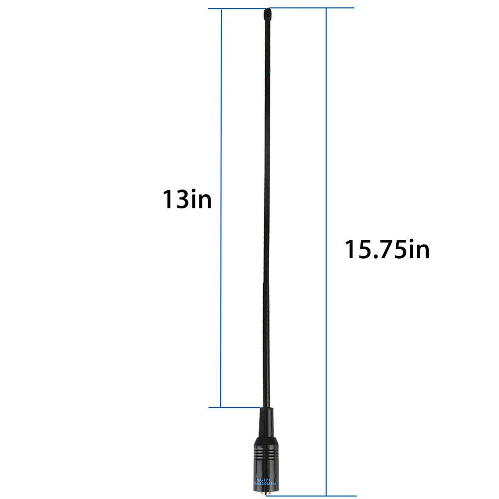 NA-771 SMA-F SMA типа «мама» VHF/UHF 144/430 МГц антенна для Baofeng UV-5R UV-B5 UV-B6 BF-888S двухстороннее радио двухдиапазонный