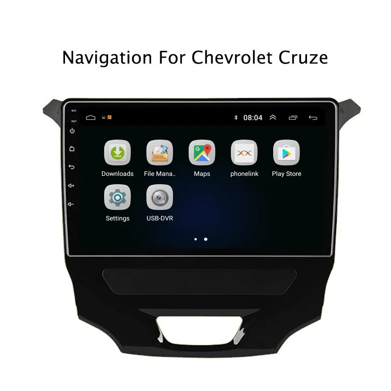 Discount 9" 2.5D IPS Android 8.1 Car DVD GPS Player For Chevrolet Cruze Car Radio Stereo Head Unit with Navigation 1
