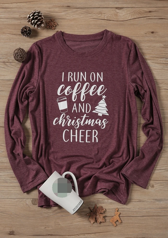 

2019 new stylish ladies' autumn long sleeve T-Shirt purple letter print long sleeve warm T-SHIRT girl's bottoming long sleeve li