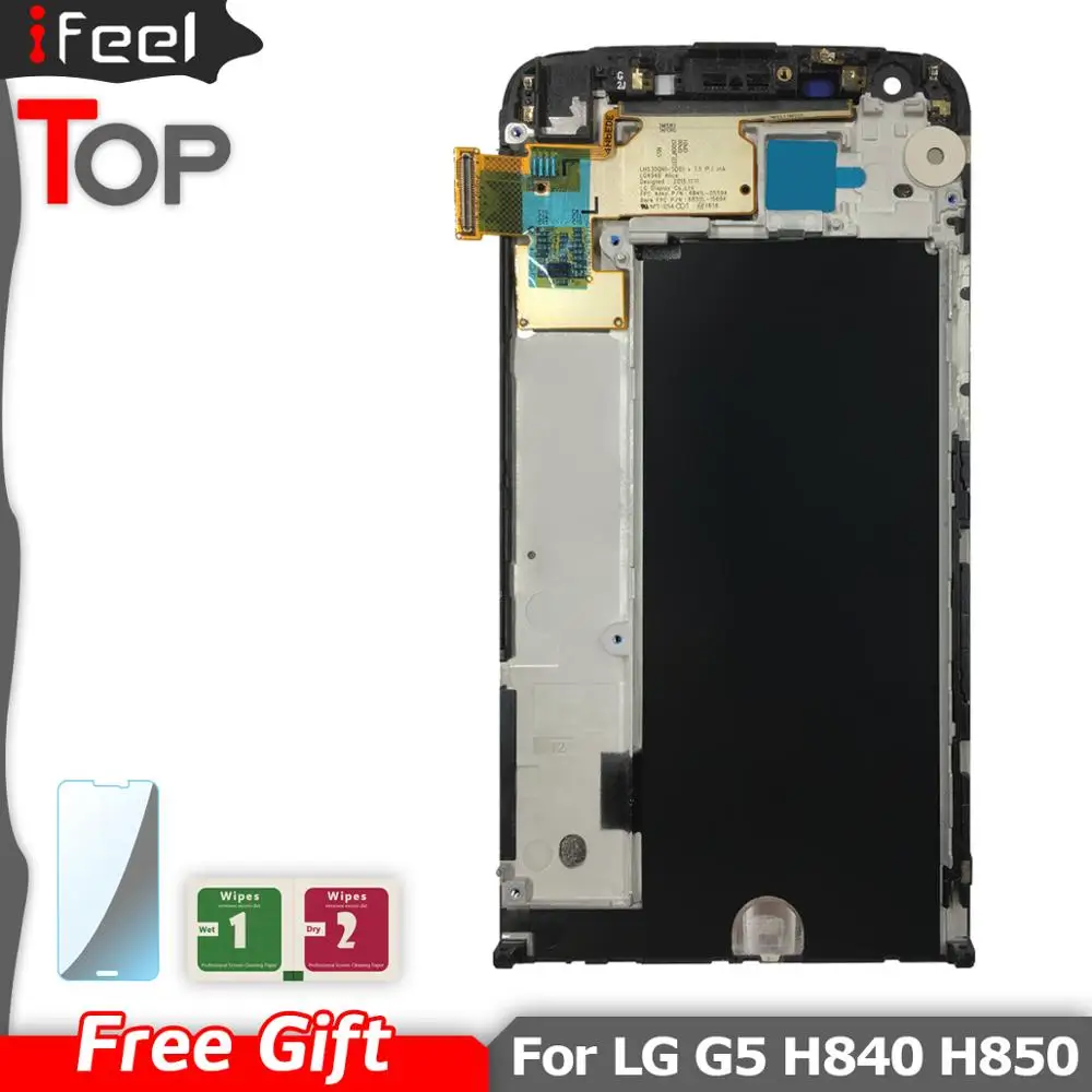 Для LG G5 H850 H840 H860 ЖК дисплей сенсорный экран с рамкой дигитайзер для LCD|Экраны