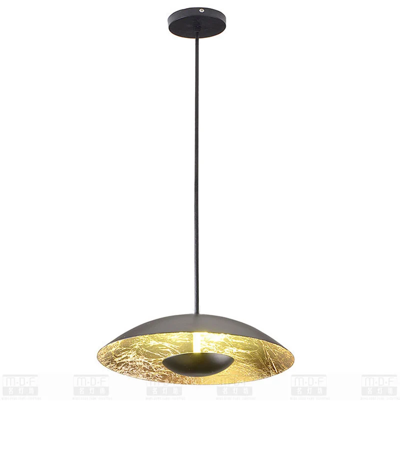

Phube Lighting LED Modern Pendant Light Hotel Project Eclipse Pendant Lamp Lighting Gold Foil Lustre Home Lighting Free Shipping