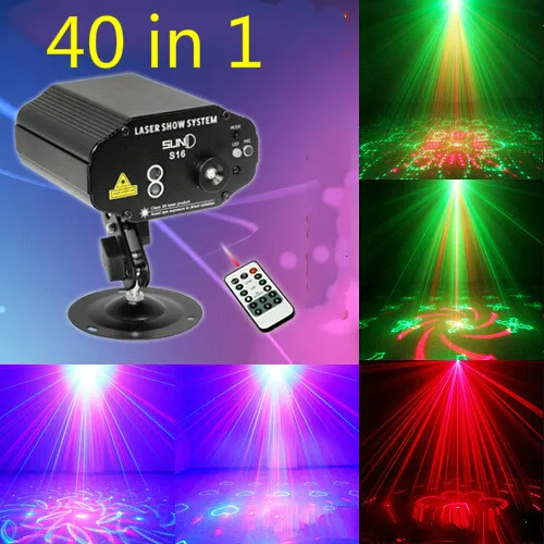 

Genuine remote control lamp 40 in 1 laser light Sound bar KTV lamp Dynamic stage lighting Laser Flash Wedding