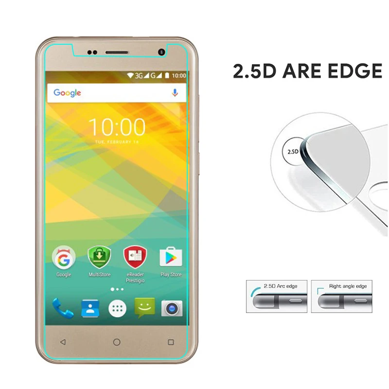 2.5D Защитное стекло для Prestigio Muze B3 PSP3512 DUO закаленное Защитная пленка переднего