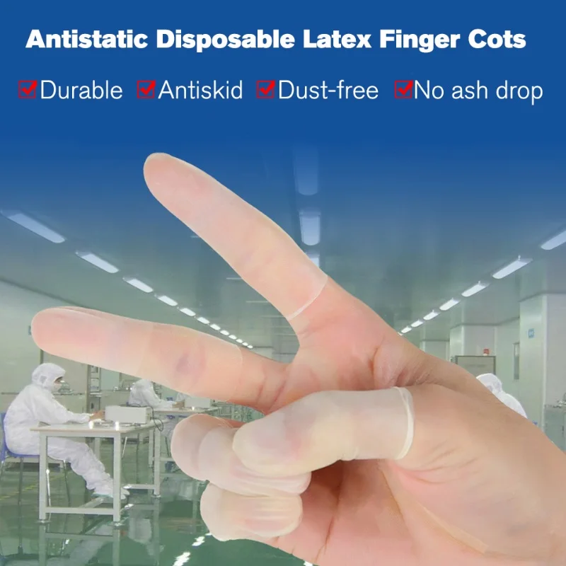 100 1000pcs Lot Abeso Ultrathin Frosting Latex Finger Cots Safety 100 1000pcs Lot Abeso Ultrathin Frosting Latex Finger Cots Safety Gloves Antislip Non Fingerprint For Jewelry A7217 In From
