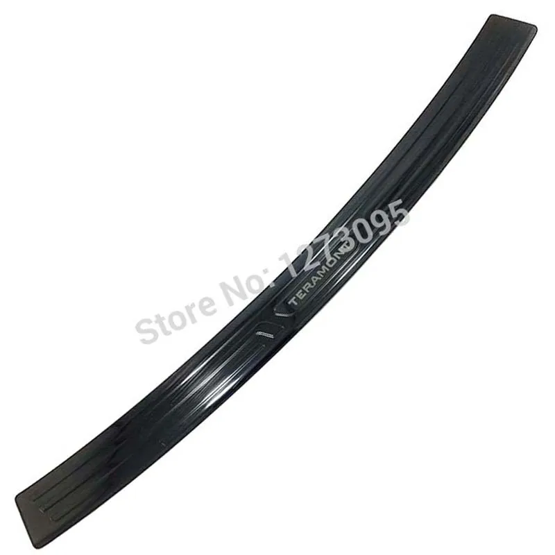

For Volkswagen Teramont 2018 Stainless Exterior Rear Bumper Protector Sill Trim Tail Trunk Guard Pedal Car Styling Accessories