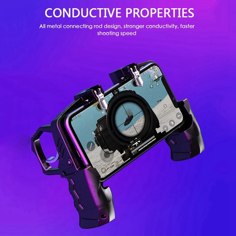 Mobile Phone Cooler Pubg Controller Gamepad Controller Shooter Controller Game Handle