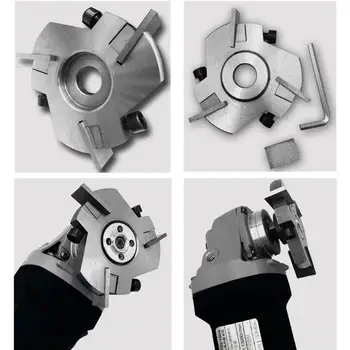 

80-90mm Diameter Angle Grinder Cutter Power Wood Carving Disc Angle Grinder Attachment Milling Cutter Grinder For Woodworking