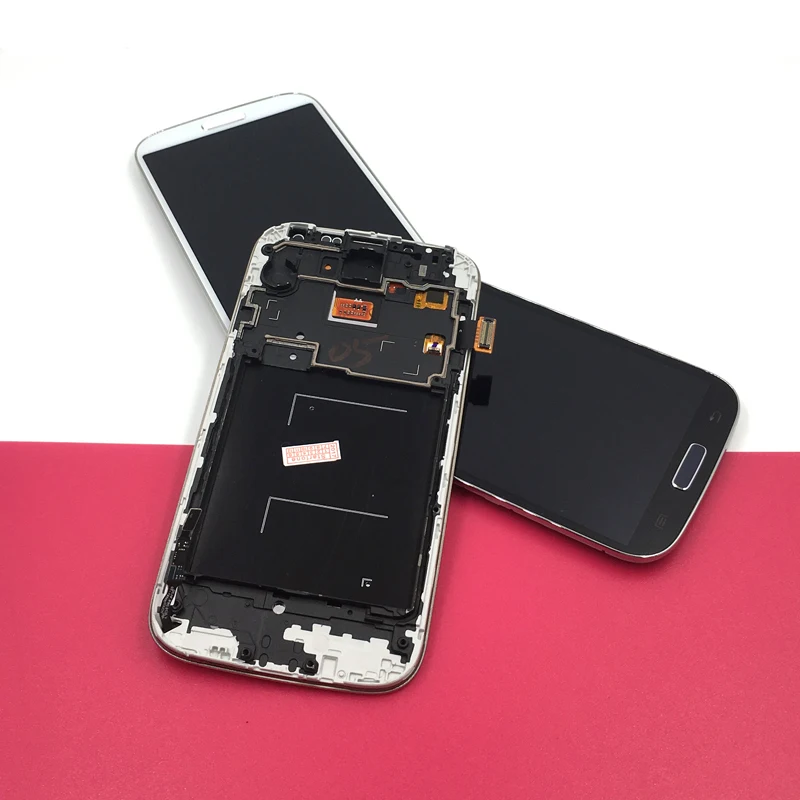 I9505 ЖК-дисплей Дисплей для samsung S4 Экран Galaxy GT-I9505 I9500 планшета с голубые зеркальные