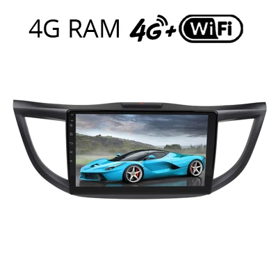 Sinosmart Android 8,1 2Din ips/QLED 2.5D экран автомобильный gps радио навигационный плеер для Honda CRV 2006 - Цвет: CRV  2012-2015 4G