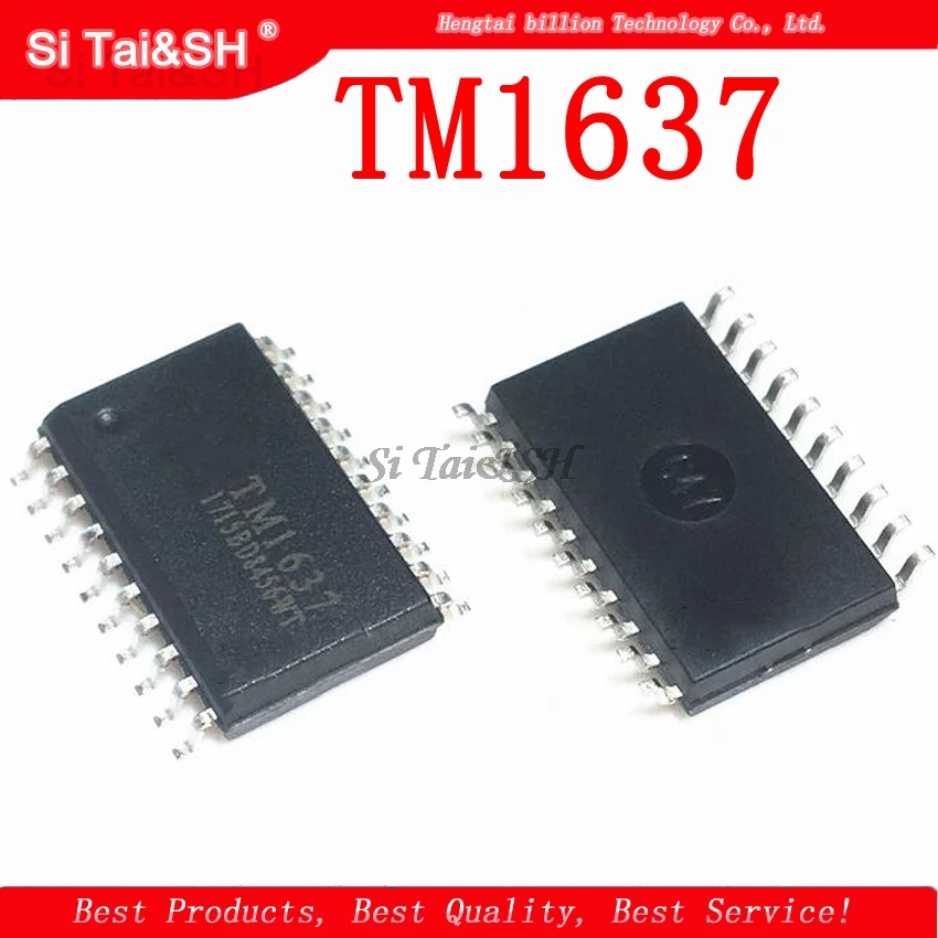 1Pcslot Tm1637 Sop Smd New And Original Ic Led Digital Tube Driver Chip huismerk kopen in de aanbieding