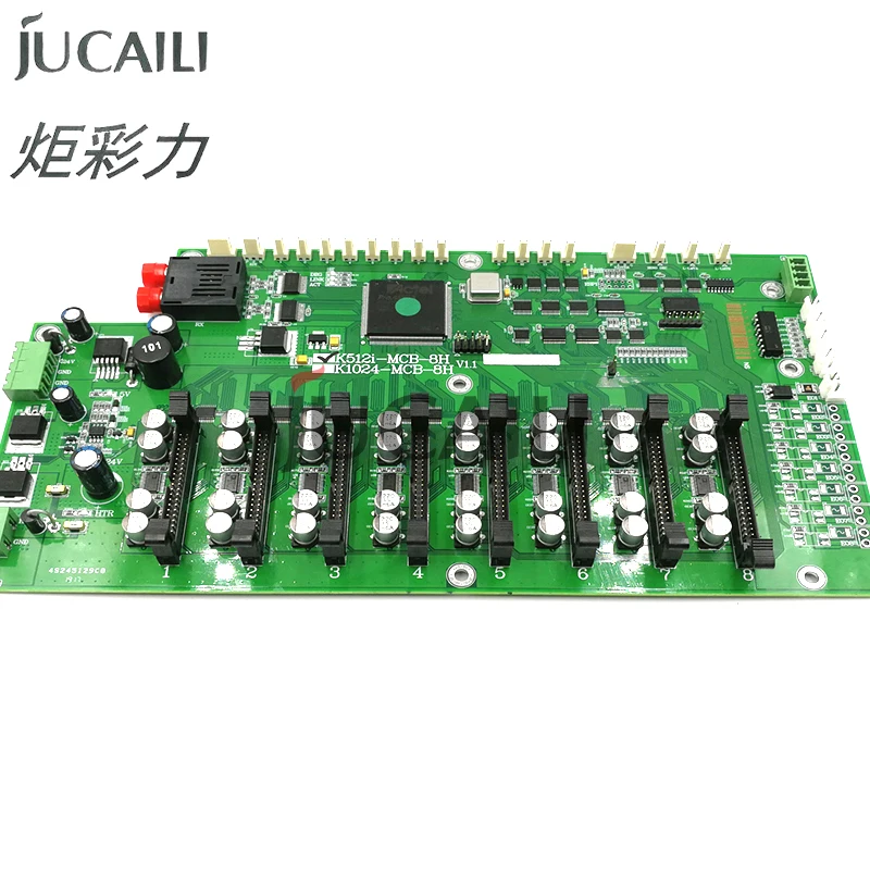 

Jucaili 8 головок доска для каретки UMC доска для konica 512i 14pl 35pl 42pl для Myjet Allwin yaselan струйный принтер