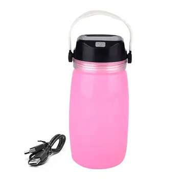 

Multi-function Solar Charging Lamp Portable Outdoor Camping Silicone Cup Light