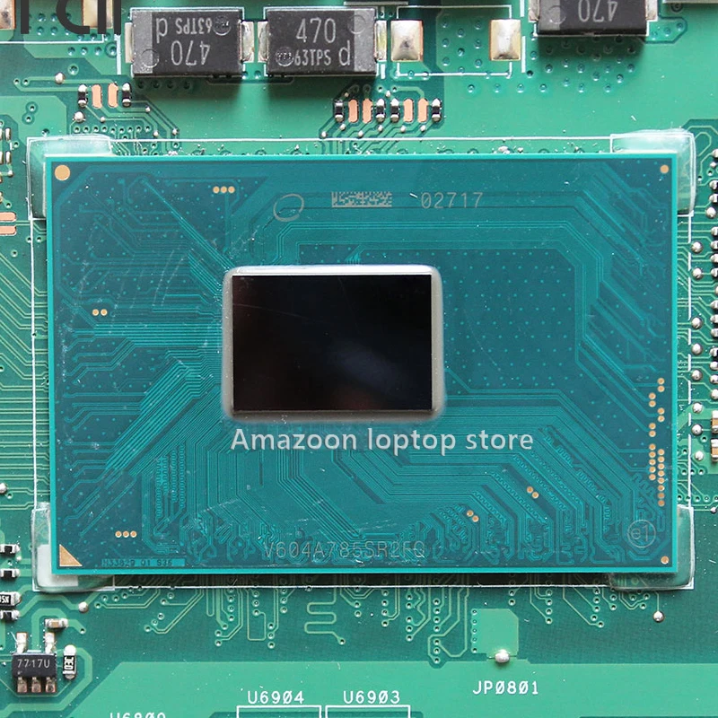  N752VX With I5-6300HQ CPU GTX950M motherboard REV2.0 For ASUS N752V N752VX laptop mainboard Tested 