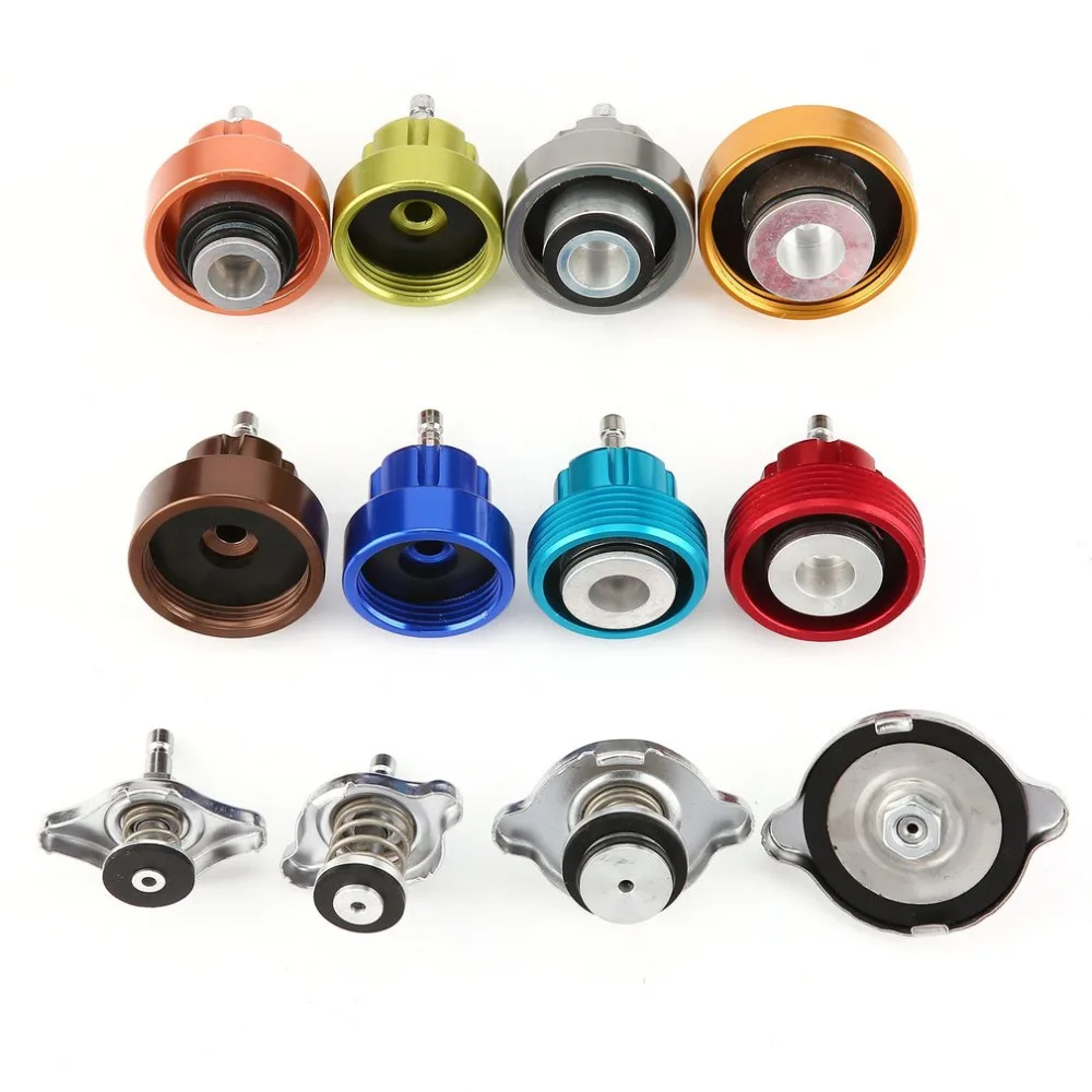 

14 Pcs Universal Automotive Radiator Pressure Tester Kit Car Vacuum Purge Cooling System Set Pump Gauge Leak Detector Tool