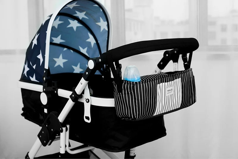 Portable Baby Stroller Bag Newborn Feeding Milk Bottle Holder Nappy Diaper Storage Tote Infant Breast Milk Insulation Bag BB6034 (1)