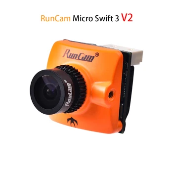 

Runcam Micro Swift 3 V2 FPV Camera 600TVL 2.1/2.3MM Lens 1/3" SONY Super HAD II CCD OSD NTSC PAL Switchable for fpv parts