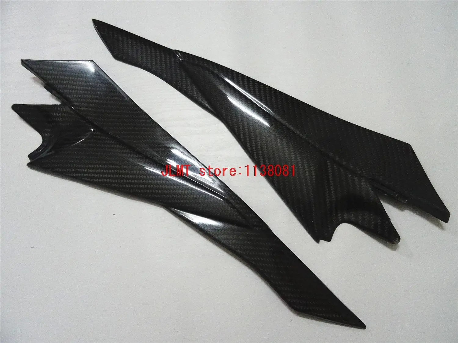 Gsxr 600 Matte Black Gas Tank Side Panels For 2006-2007 Suzuki