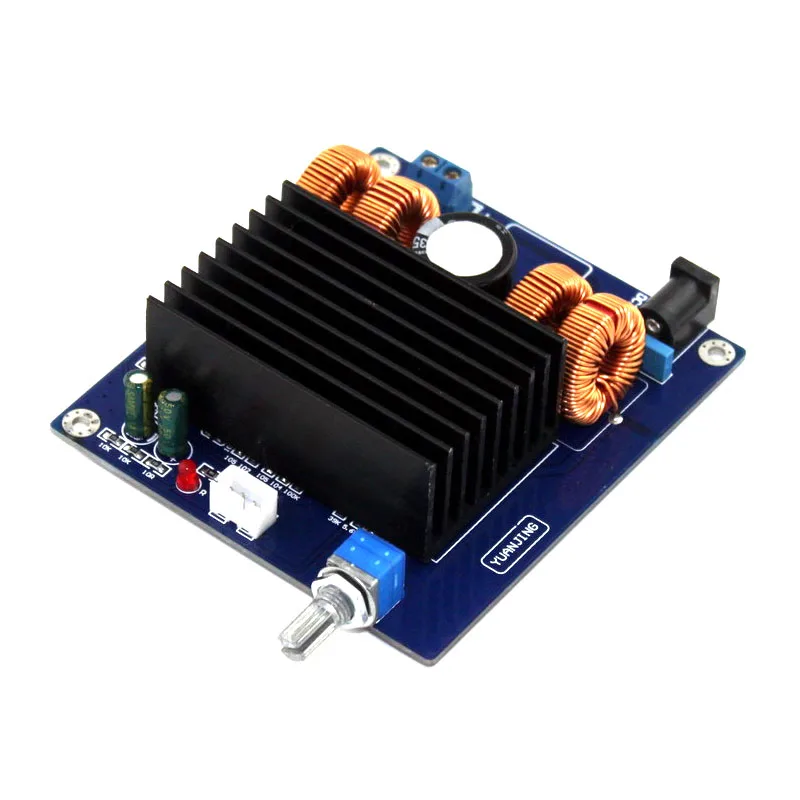 Микрофон KYYSLB 2200 мкФ 35V TDA7498 домашний аудио DC24V моно усилитель плата 150W сабвуфер