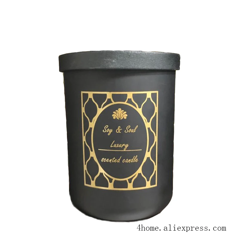 

UV Printing candle jar with Scented candles bathroom cabinet decor Aromatherapy