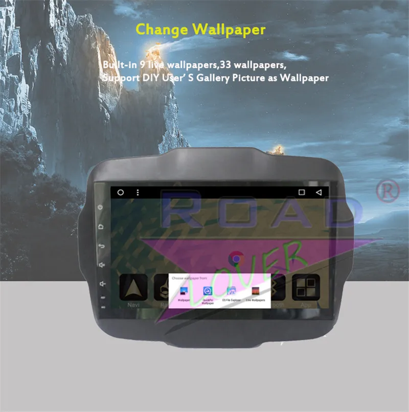 Discount Roadlover Android 8.1 Car PC Multimedia Player For Jeep Renegade 2016 Stereo GPS Navigation Automagnitol Double Din Radio NO DVD 21 Discount Roadlover Android 8.1 Car PC Multimedia Player For Jeep Renegade 2016 Stereo GPS Navigation Automagnitol Double Din Radio NO DVD 21