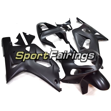 Полный обтекатели для Suzuki GSXR600 GSXR750 K1 год 00 01 02 03 2000-2003 мотоциклетный обтекатель abs комплект матовый черный кузов панели