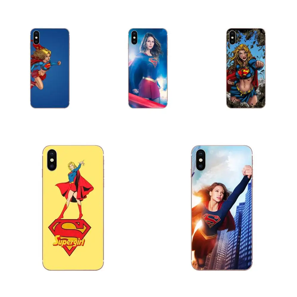 

TPU Coque Case Fashion Supergirl Comics Dc Superheros For Apple iPhone 4 4S 5 5C 5S SE 6 6S 7 8 Plus X XS Max XR