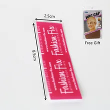 50 шт./лот 8,5 см* 2,5 см Сильный Клей Двусторонняя лента для накладки/парик Красный сбоку к основе Ленты хорошее качество гарантия