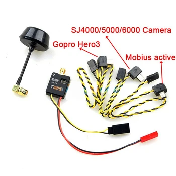 

Micro 5.8G 32bit 600mw Transmitter Launcher VTX for SJ4000/5000/6000 Gopro Hero3 Mobius Active 808 Camera Launching
