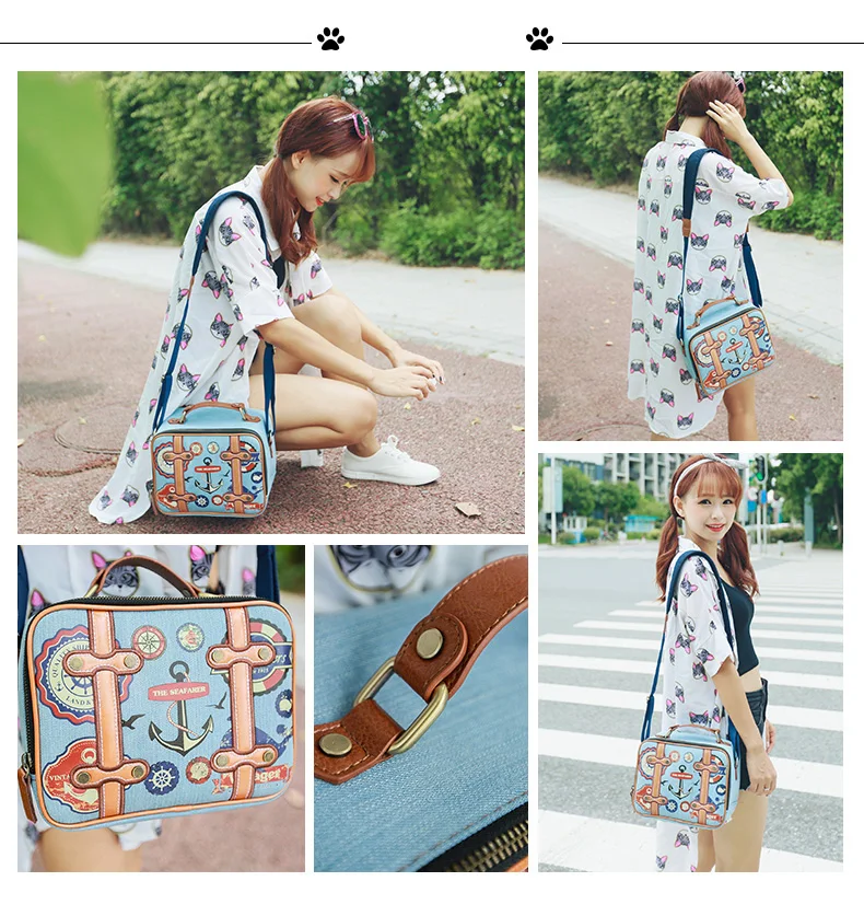 Vintage unique camera shoulder bag PM50515-1