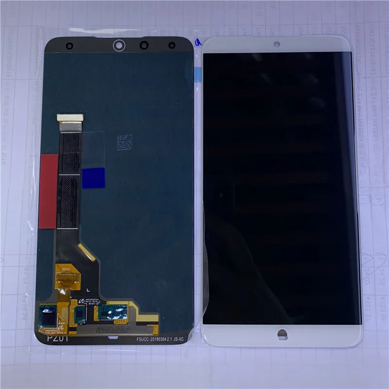 

Original Axisinternational For 5.95" Meizu 15 Plus MX 15 Plus M891H Super AMOLED LCD Screen Display+Touch Screen Digitizer